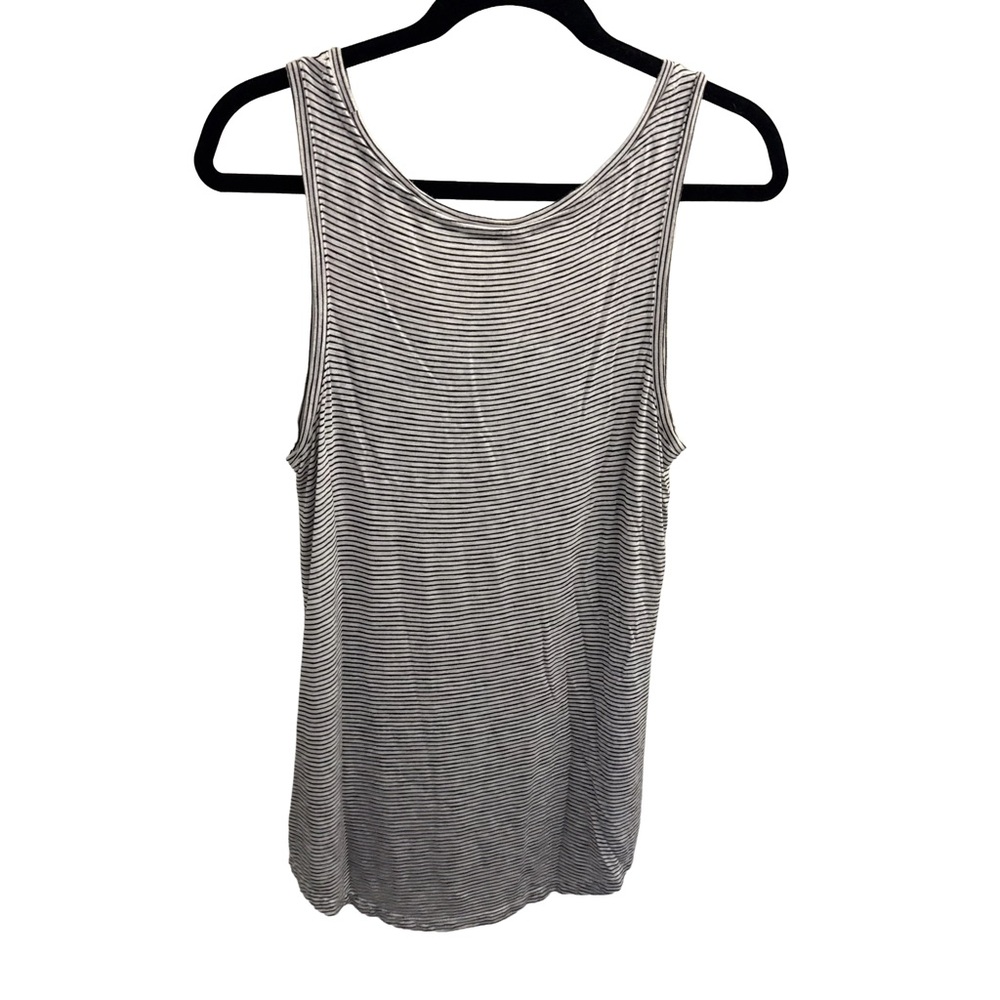 Old Navy Luxe Striped Tank Top | Medium - Picture 2 of 4